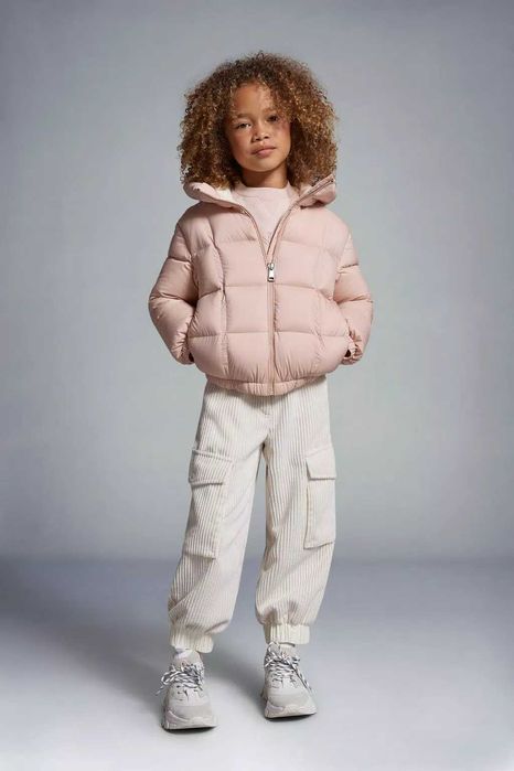 Moncler Ana пухено яке оригинално 104 см, 4г подарък оригинална шапка