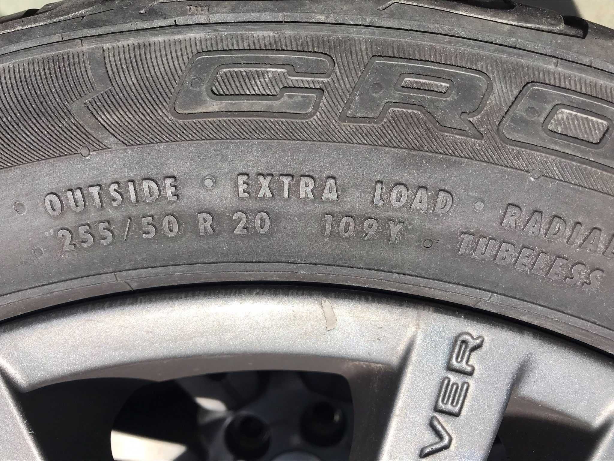 255/50 R20 - Continental Cross Contact