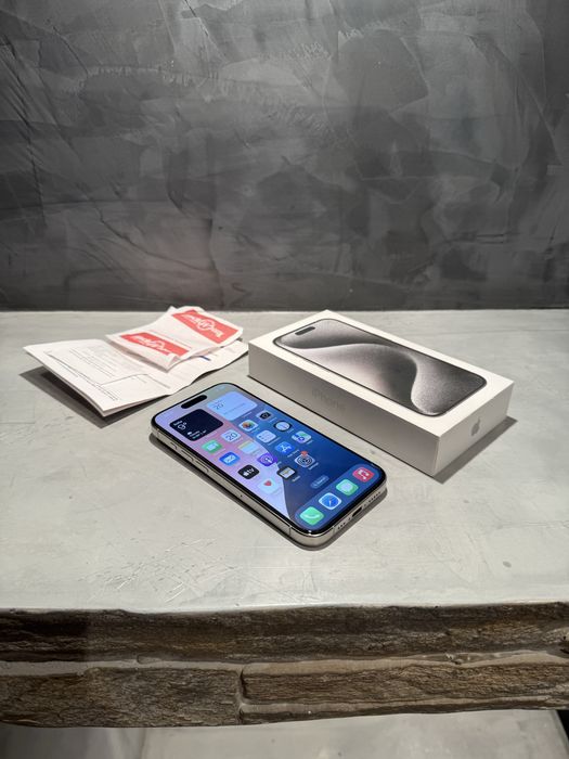 КАТО ЧИСТО НОВ Iphone 15 Pro + гаранция