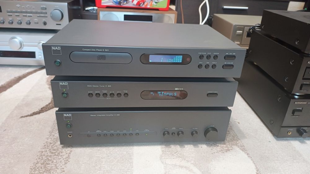 Nad c350 muzică la amplificator preamplificator