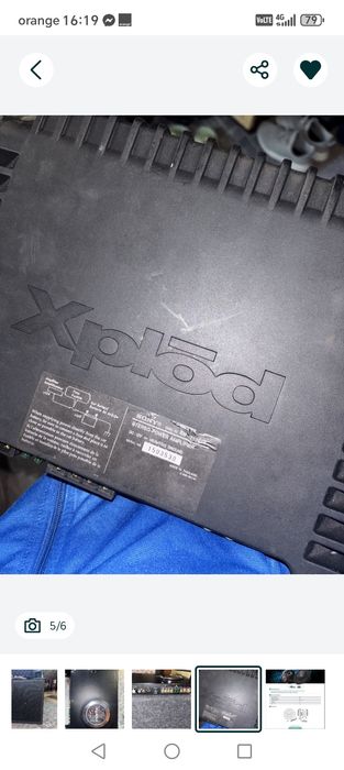 Vând subwoofer auto