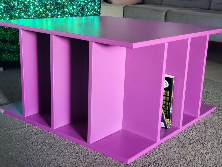 Masă de cafea stil bibliotecă