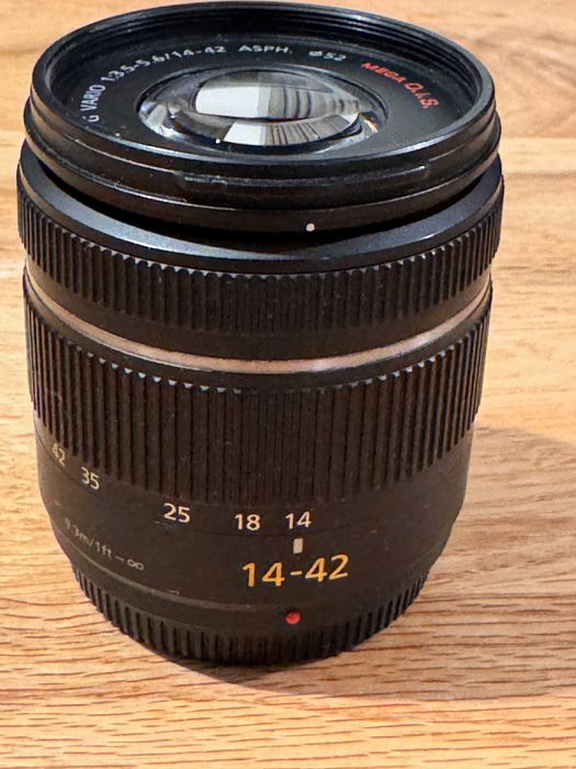 obiectiv Panasonic 14-42 f3.5-5.6, montura MFT + filtru ND
