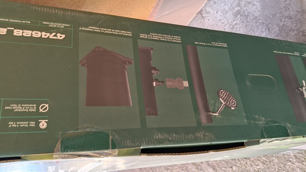 Dus solar Parkside 35 l