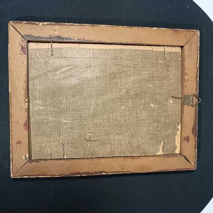 Iconita Maica Domnului, sec 19, pictata matase, colectie, cadou