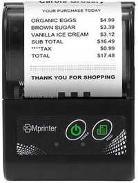 Мобильный принтер ATB P10 / Принтер чеков для онлайн кассы