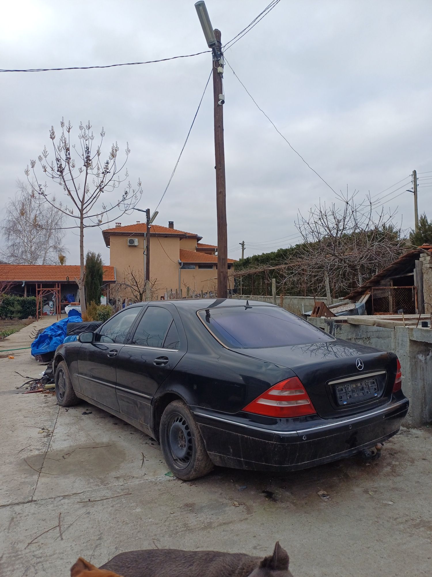 Mercedes w220 s320 бензин на части.