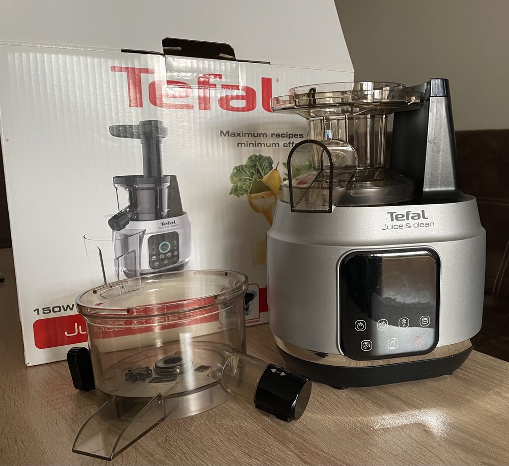 Сокоизстисквачка (студено пресоване)/Цитруспреса TEFAL JUICE & CLEAN