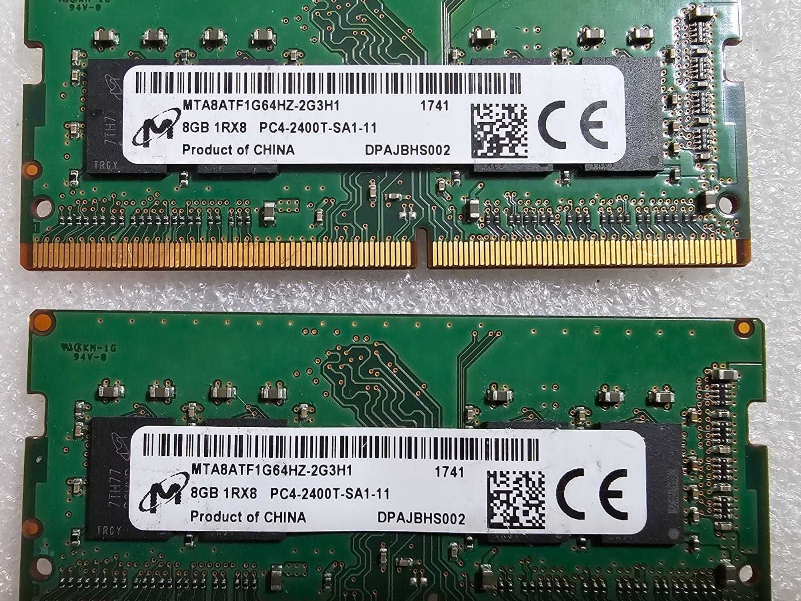 Kit memorie RAM laptop Micron 16GB (2 x 8GB) DDR4 2666MHz