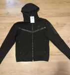 Tech fleece negru S generația veche purtat