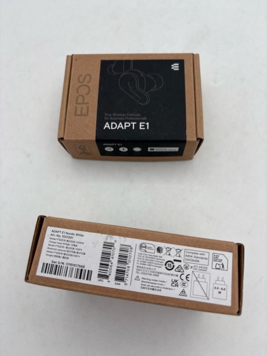 Epos ADAPT E1TWS, alb, sigilate, transport ZERO Ocazie
