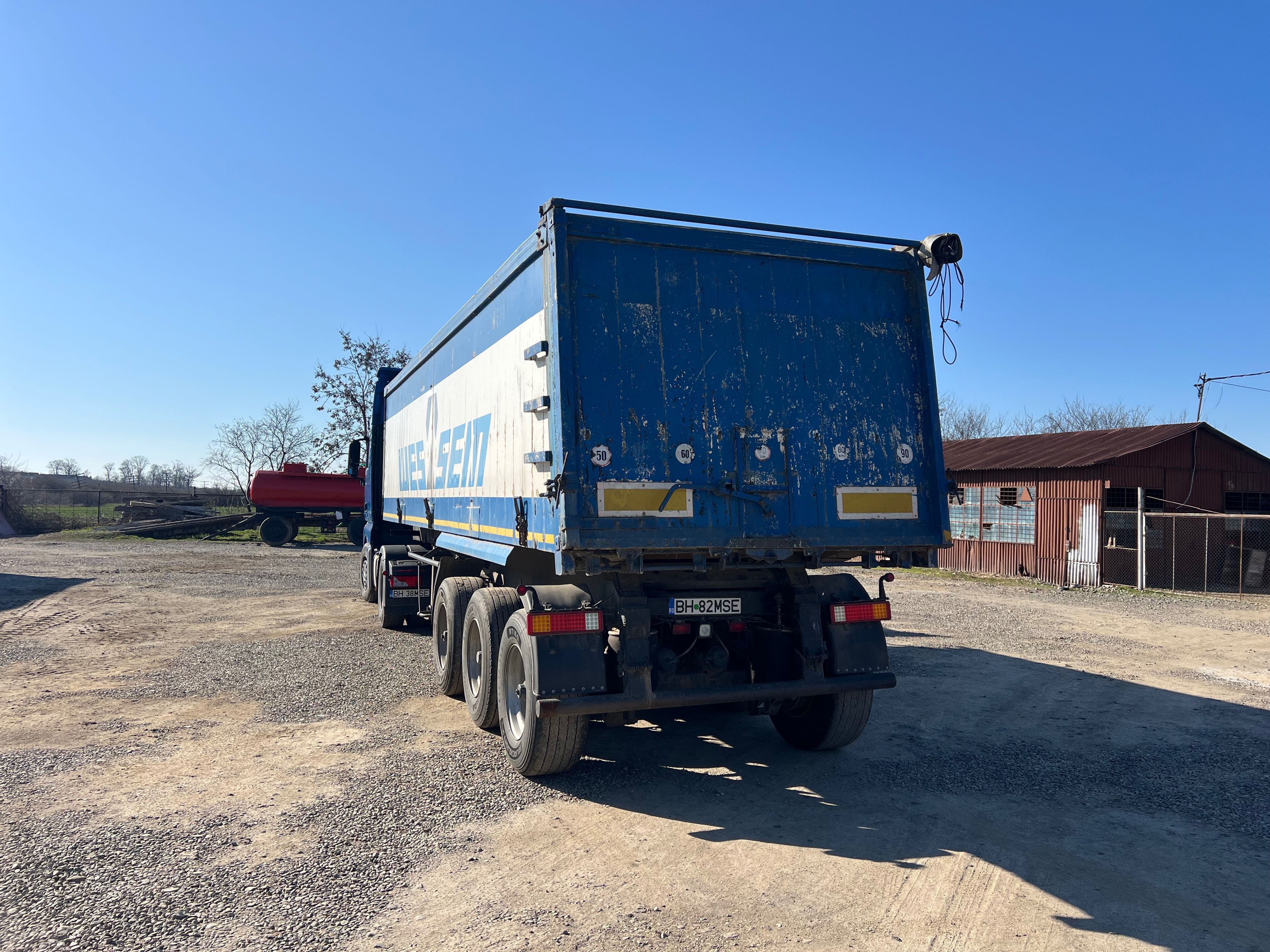 Vand cuplu Man TGX 440 cu Semiremorcă 38m3