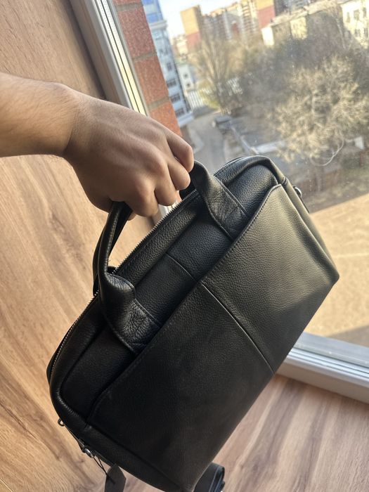 Клач сумка, чистая кожа