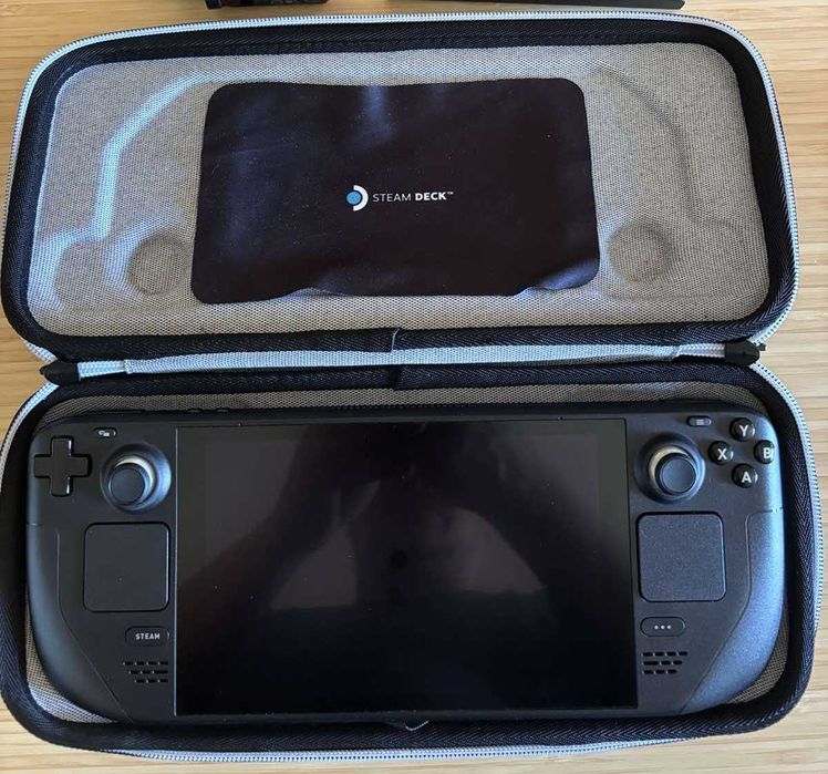Като НОВ Steam Deck 512GB LCD
