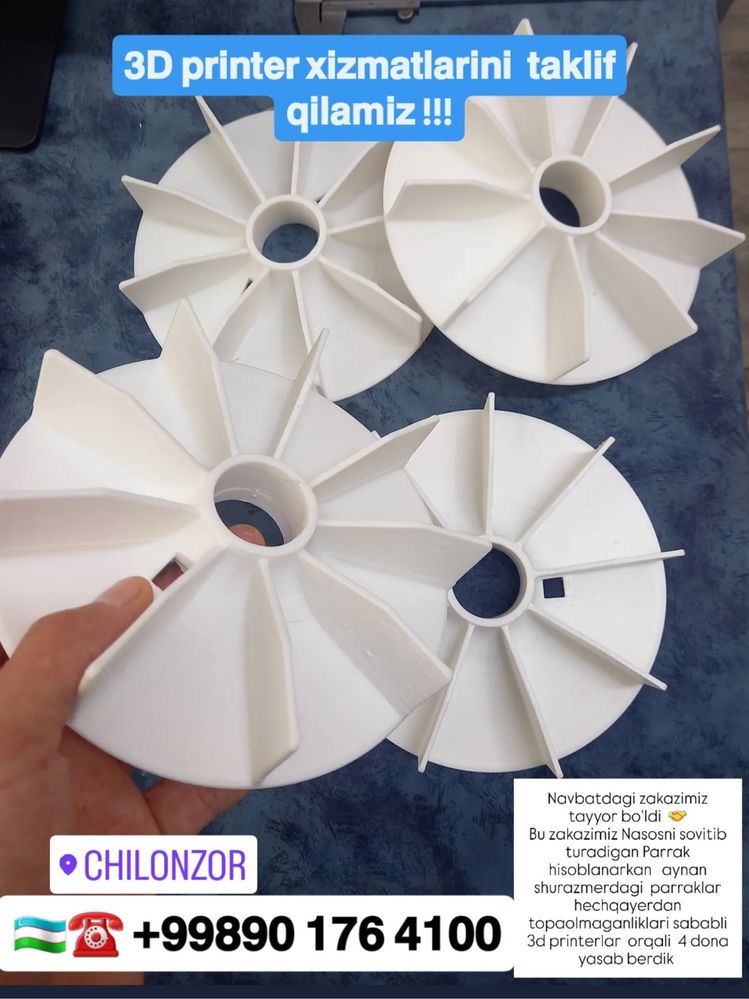 3D printer xizmati