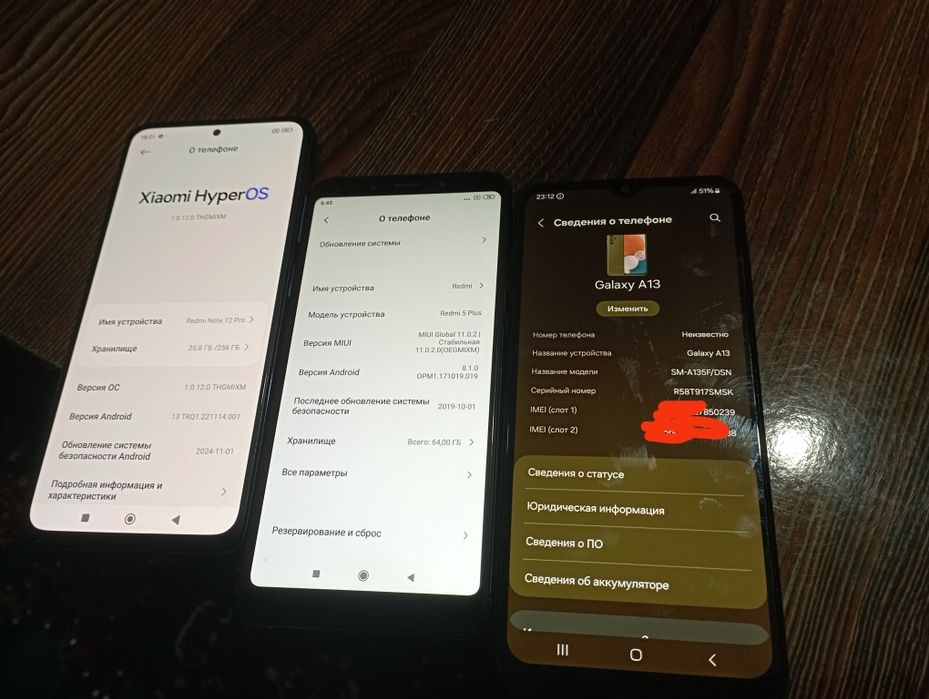 Redmi Samsung telefonlari sotiladi