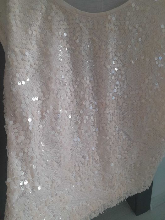 Bluză cu paiete Stradivarius