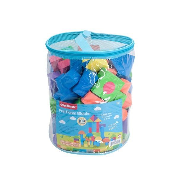 Playtive конструктор от меки части 1-5 години; Дървен конструктор Емма