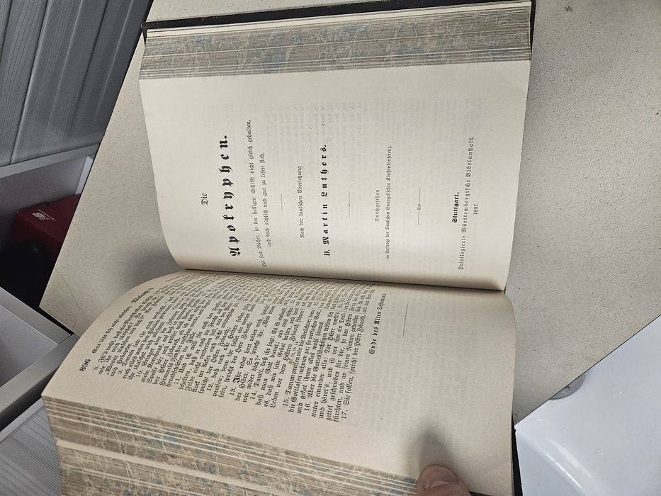 Biblie anul 1897 Luther !