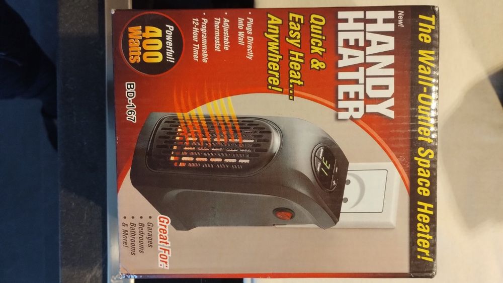 Мини вентилаторна печка HANDY HEATER,  400W