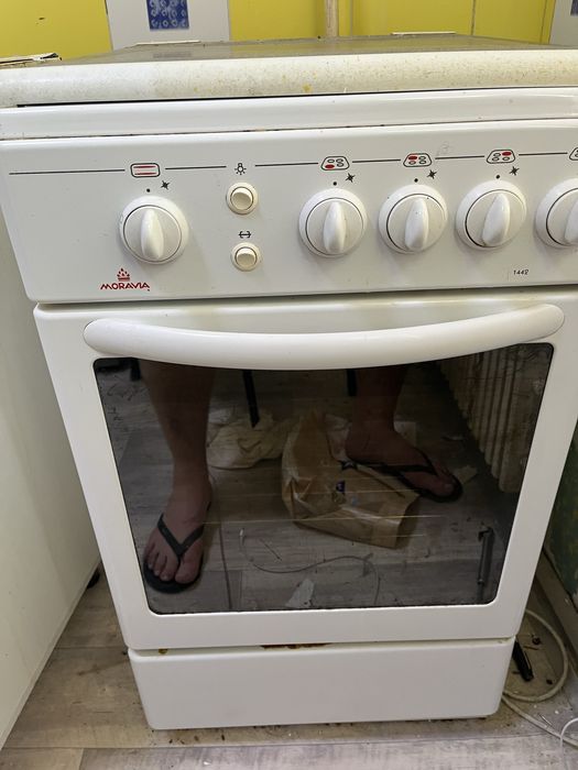 Печка газавая.  Почти новая