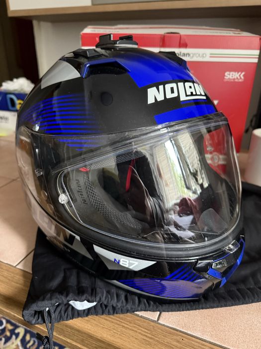 Casca moto Nolan N87 Jolt-XXL -Impecabila