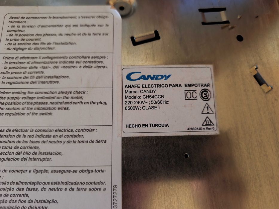 Два котлона за части ,работещи със счупена стъклокерамика.