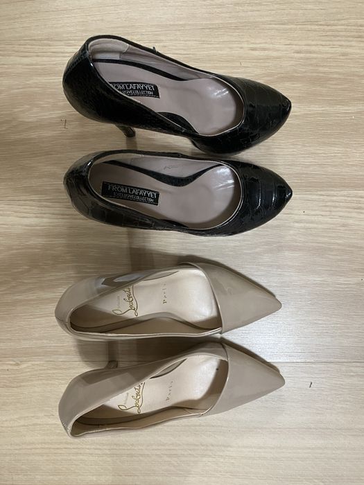 Туфли 34-35р. 2000 тенге за две пары!