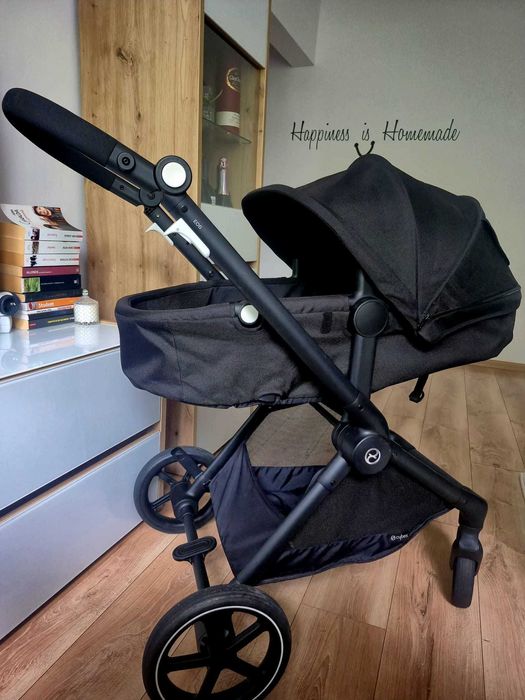 Carucior Cybex Eos Basic 3 in 1/Adaptoare/Scaun auto Aton B2 I-Size