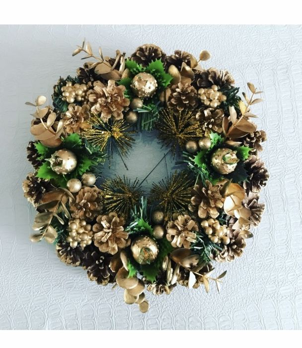 Новогодний венок 30 см