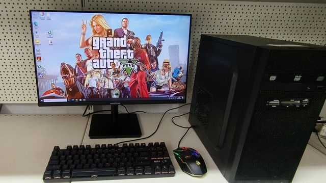 Комп поиграть в игры. Установлена GTA V. Поиграть в Dota 2, Мир танков