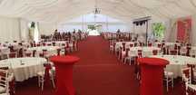 Vand cort de nunta evenimente profesional din aluminiu 52 euro/mp