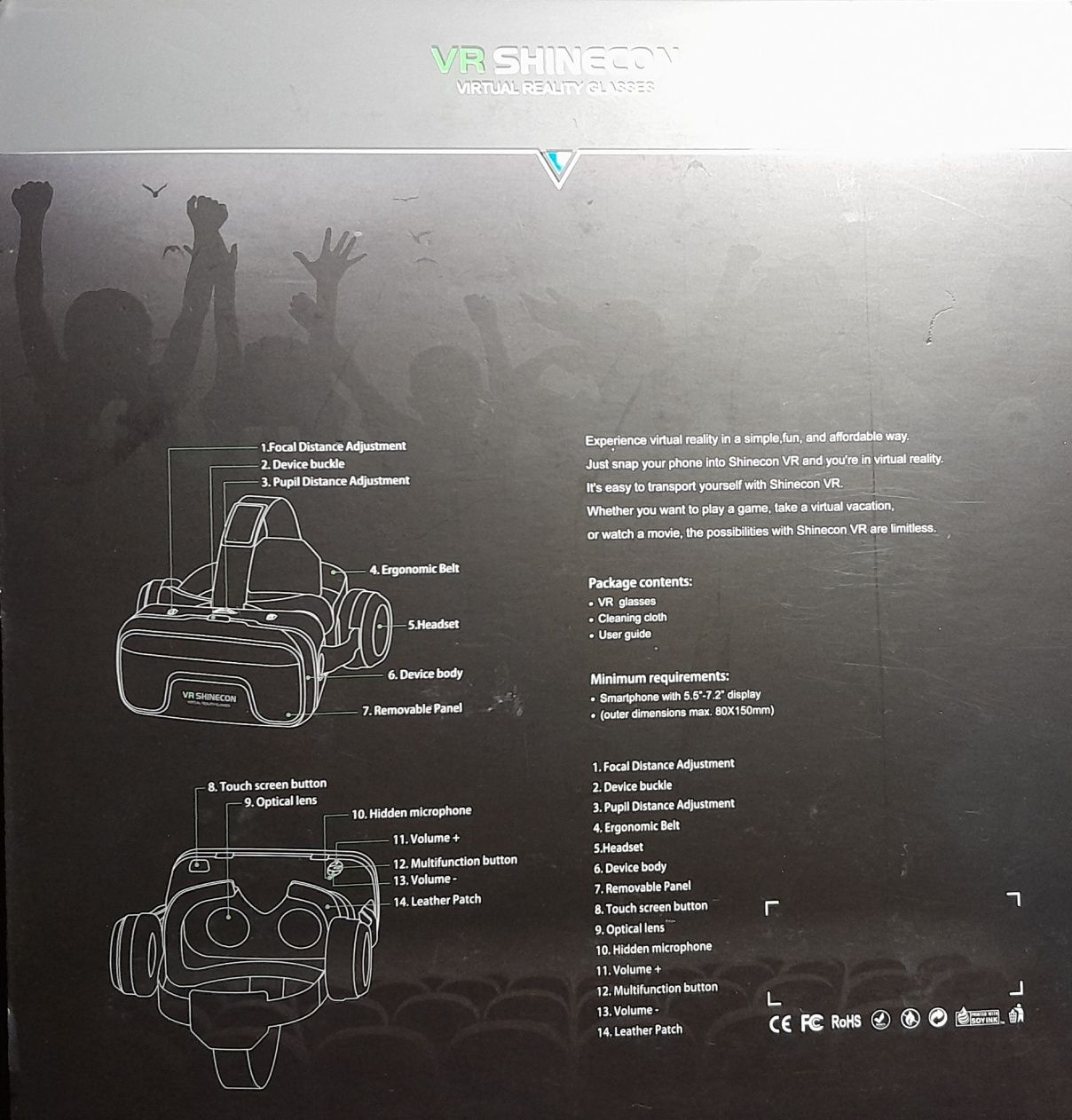 VR SHINECON 6.0 - Virtual reallik ko'zoynagi
