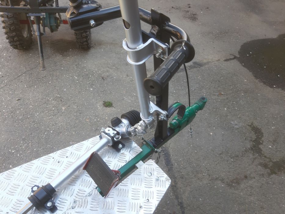 Vând motocultor dkd 7cp cu remorca și volan