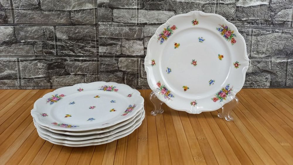 Rosenthal Pompadour - Сервиз за 6 човека за кафе или чай и храна