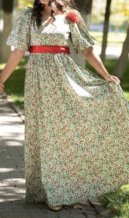 Новое платье в итальянском стиле