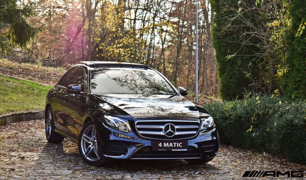 Mercedes-Benz E E220 AMG/4Matic/Ventilatie/Panoramic/Burmester/Camera/Full LED/etc