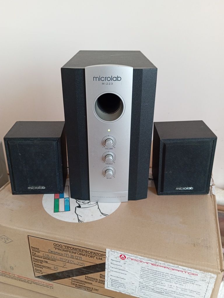 Microlab продаётся М-230.