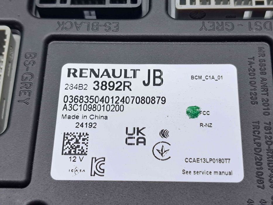 Modul confort Dacia Jogger facelift [Fabr 2021-2025] 284B23892R