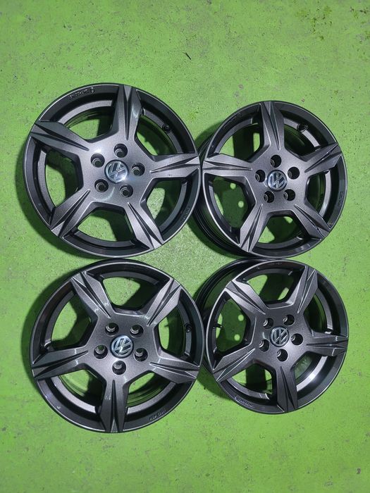 15 5x100  Vw Polo Skoda Fabia Seat лети джанти 5х100 шкода