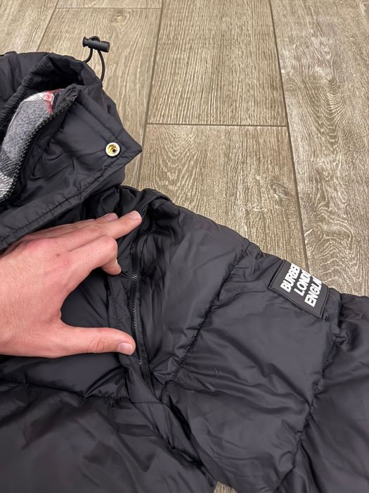 Geaca/Vesta Burberry Puffer Negru Mat