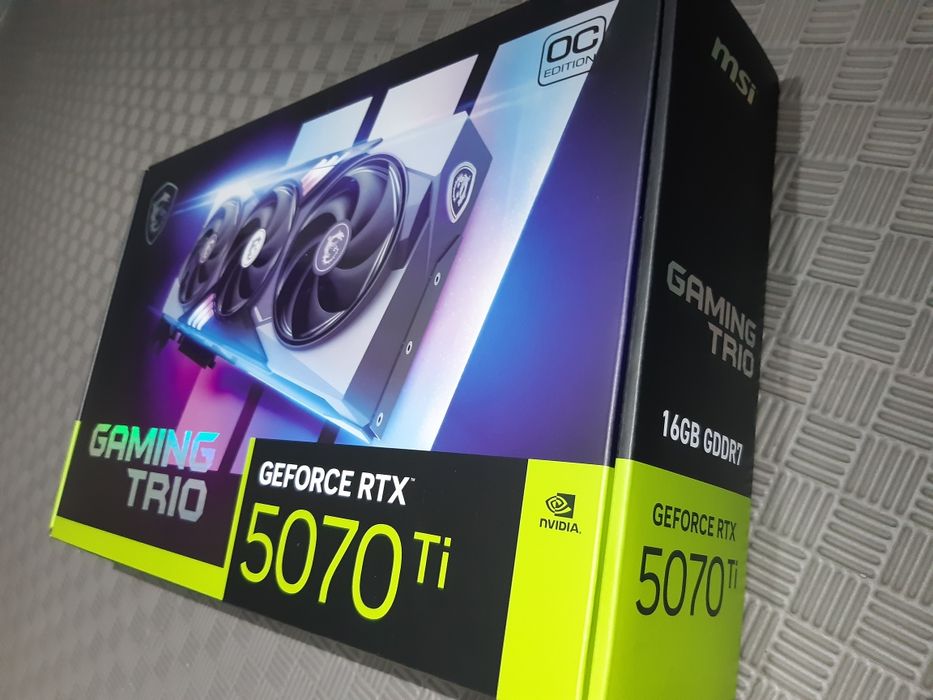 Msi 5070ti 16Gb Gaming Trio 256bit