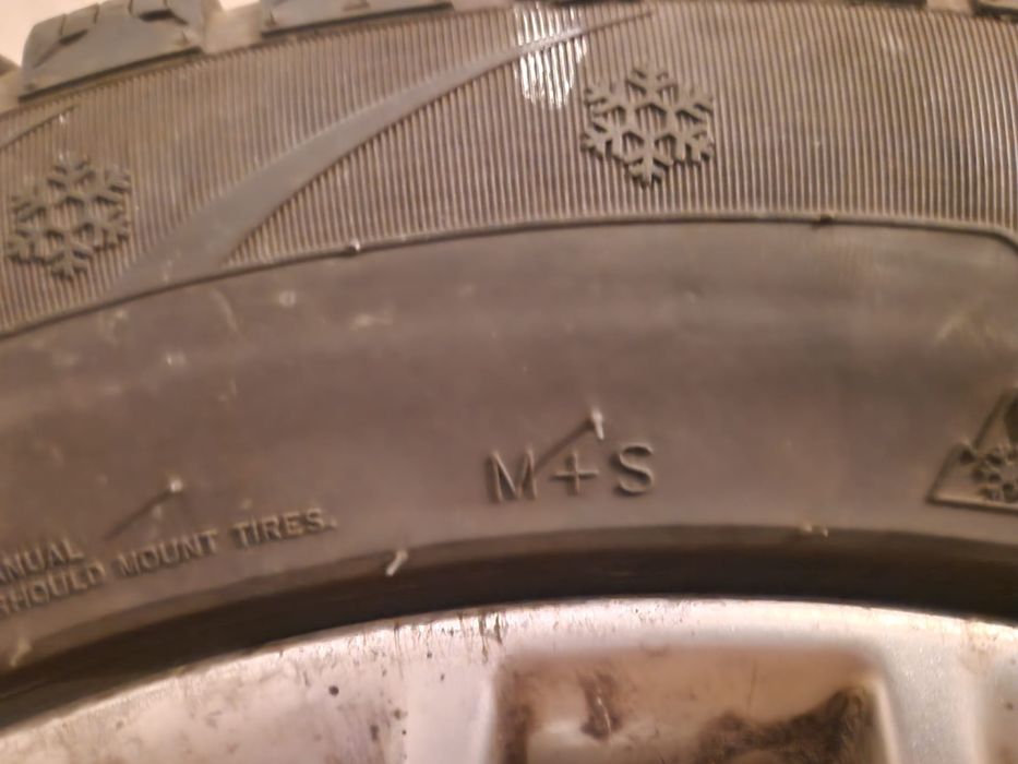 Roti complete iarna Audi 235/55/R17