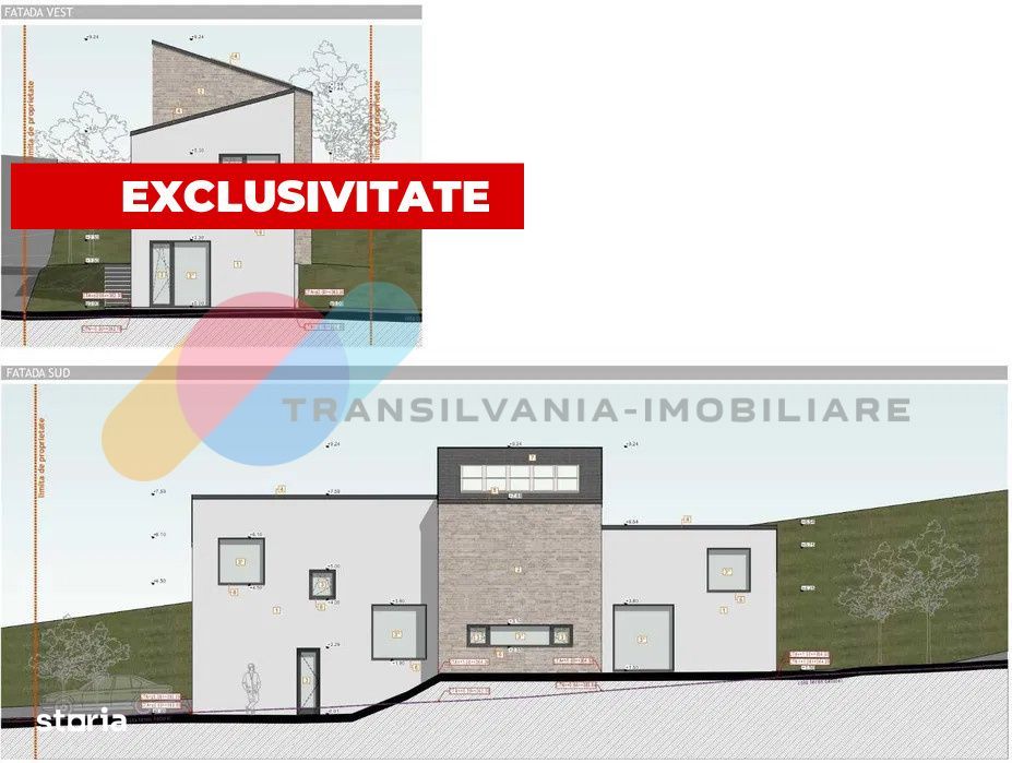 Teren 922 mp cu autorizatie de construire+gradina 812 mp alipite