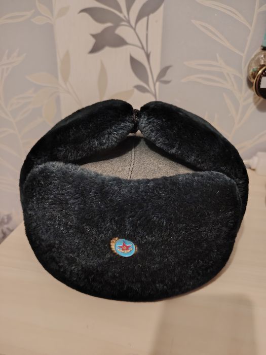 Шапка ушанка военный