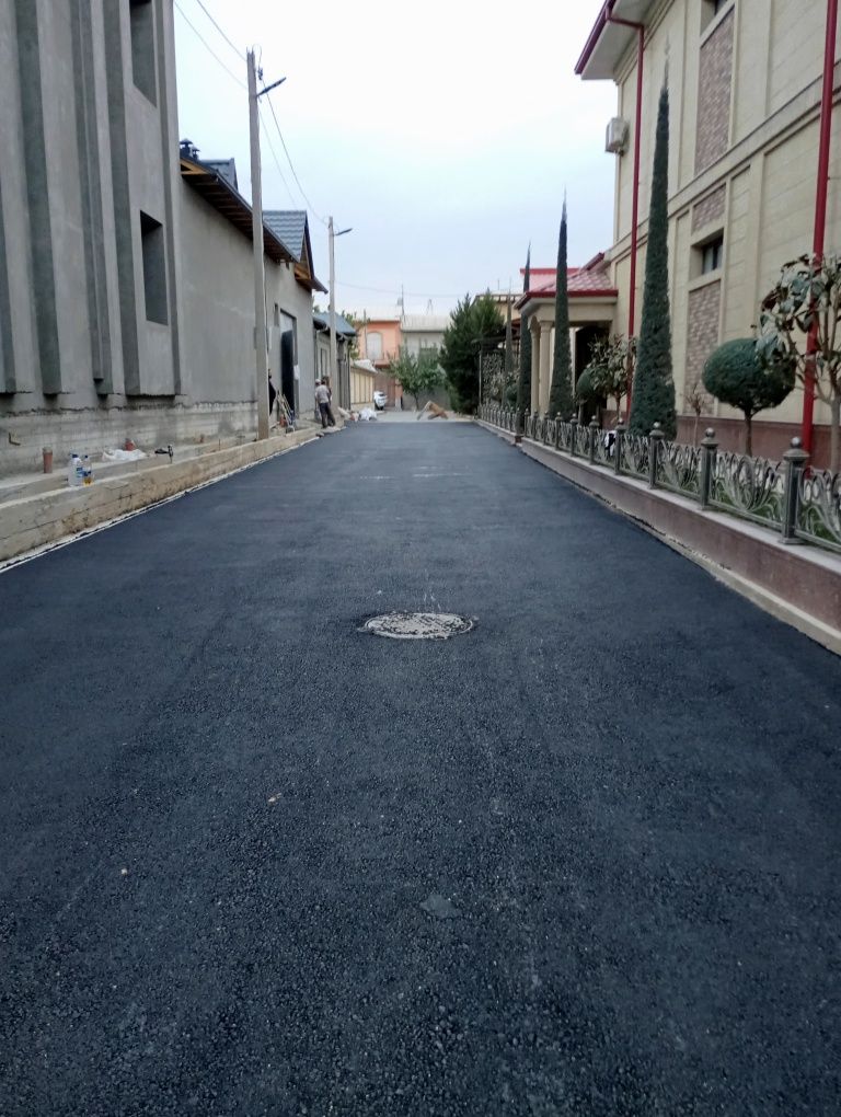 Eng arzoniga Asfaltlash xizmati Асфальт