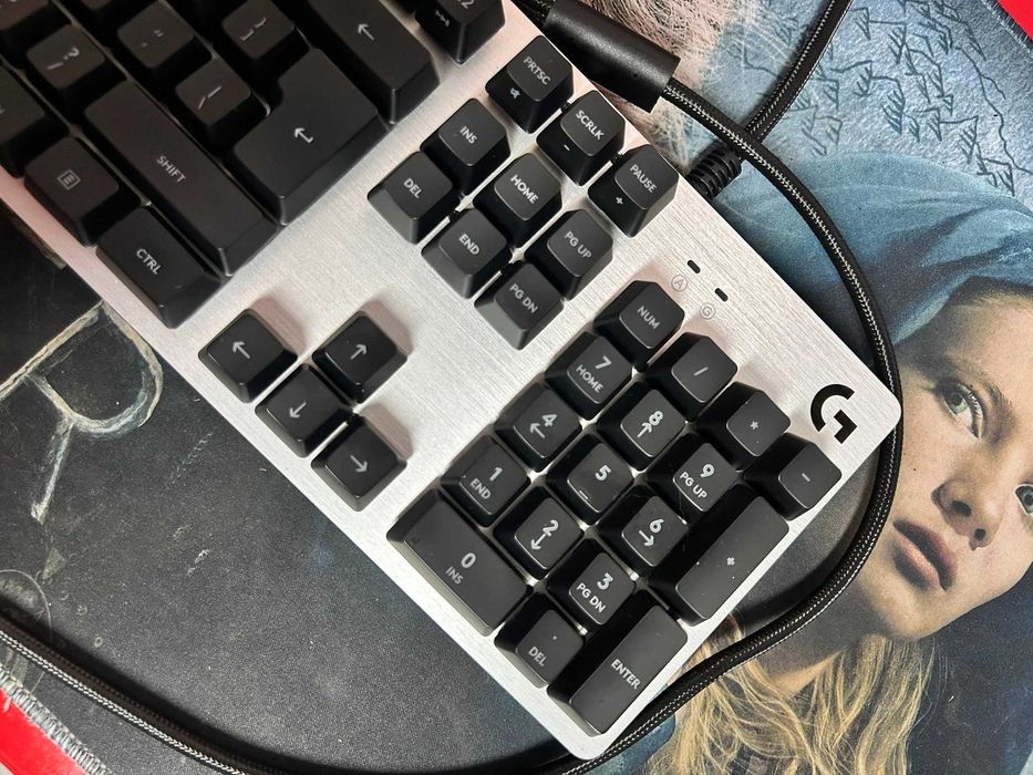 Tastatura mecanica gaming Logitech G413 Backlit, silver