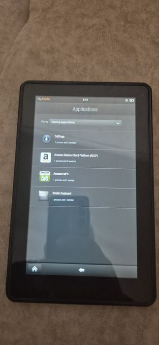 Продавам електронен четец Kindle first edition.С 8 гб вътрешна памет