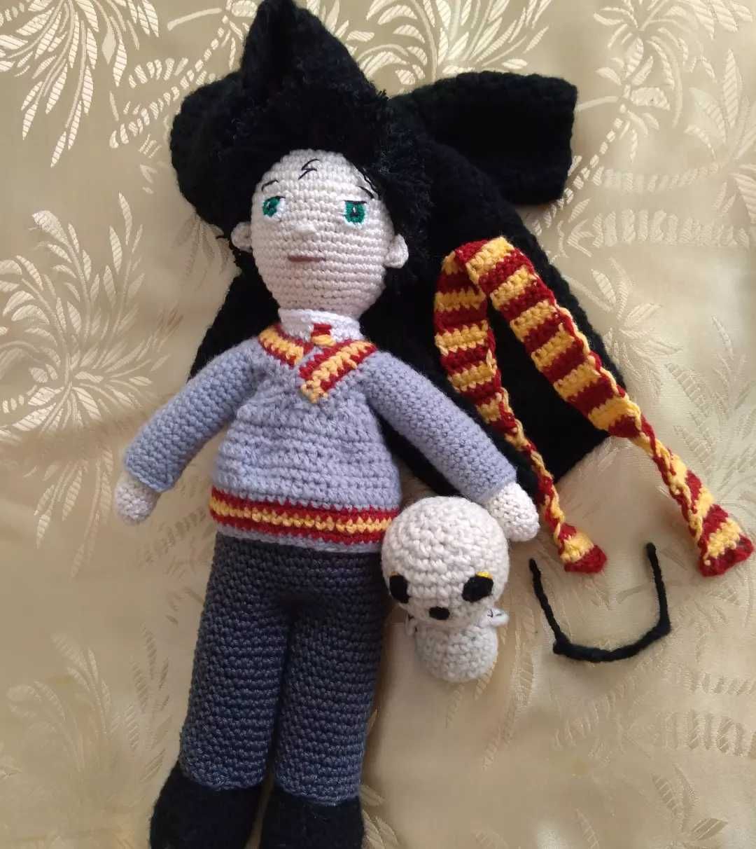 Jucarie crosetata manual Harry Potter + accesorii