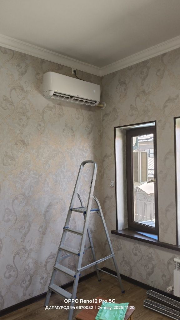 Установка кондицанер 450 дан 1 йил гарянта. 20 йиллик истаж. Тошкент!